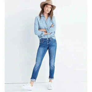 MADEWELL The Slim Boyjean in Walton Wash - size 28
